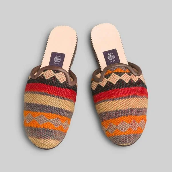 Men's Kilim Mule Size 8