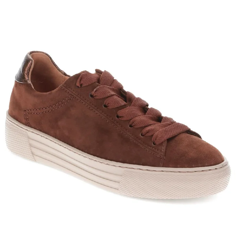 Leather Chunky Trainers  - GAB39514 / 325 071