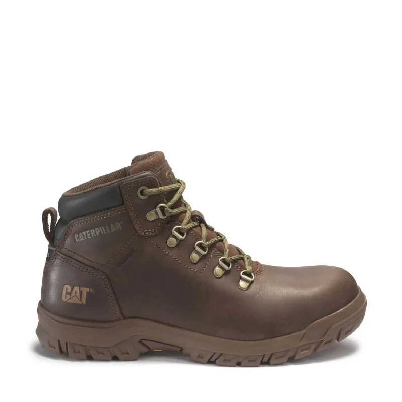 Women's Mae Steel-Toe Waterproof Work Boot Brown