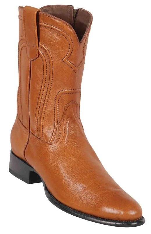 69Z21515 MEN LOS ALTOS BOOTS BELMONT ROPER HONEY LEATHER BOOT