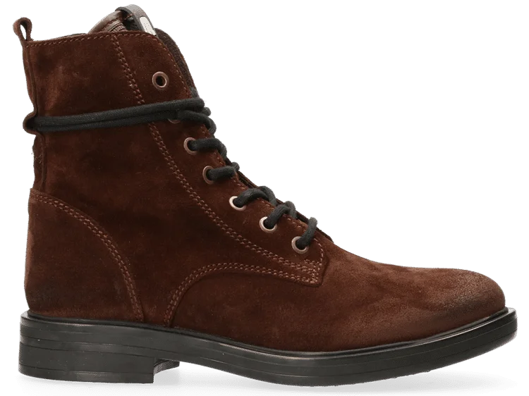 Anabela Lace-up boots Brown