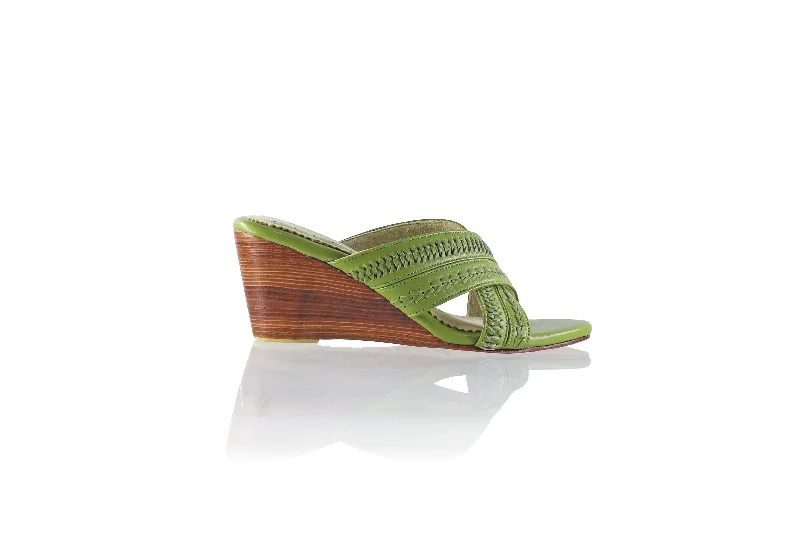 Paramita 80mm Wedge - Light Olive