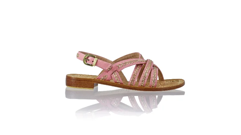 Tiwi 20mm Flat - Soft Pink & Gold