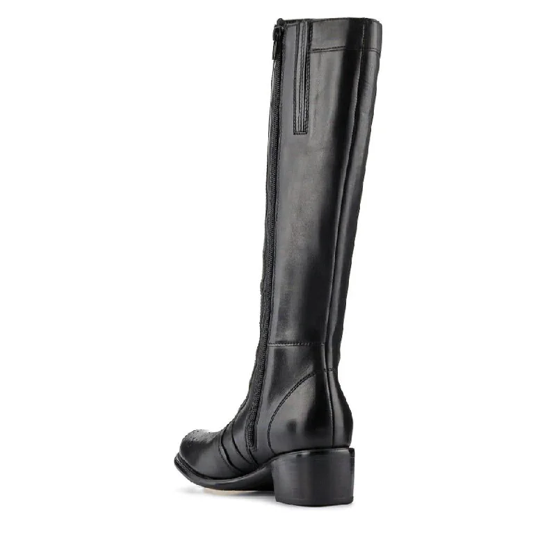 Andreea Leather Long Boots - ANDREEA / 326 745