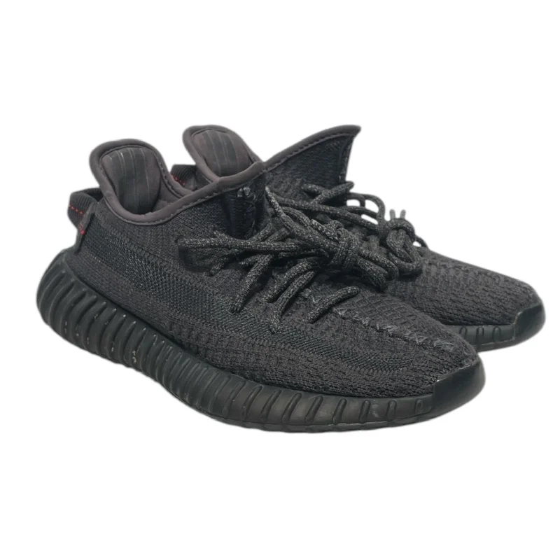 YEEZY/Low-Sneakers/US 4/Cotton/BLK/350 V2 Static Black