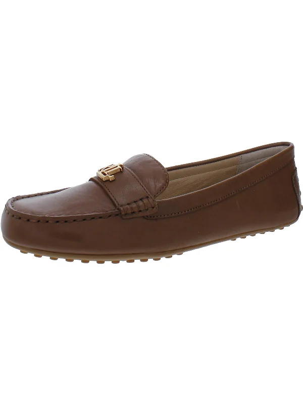 Barnsbury Womens Leather Driving Loafers