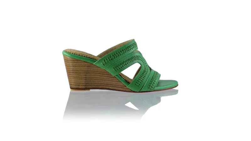 Lilies 80mm Wedges  - Green