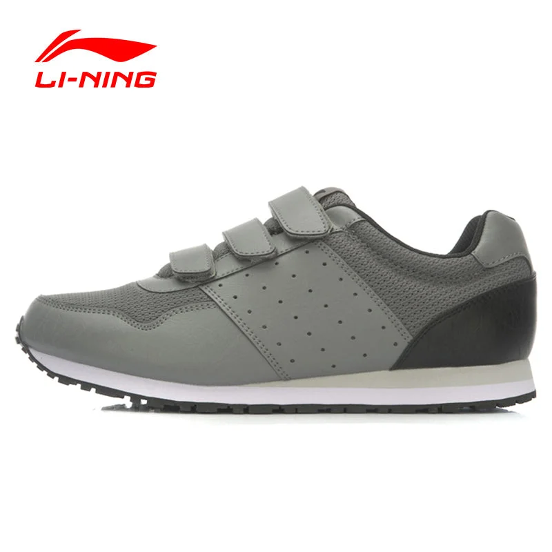 Li-Ning Outdoor Running Shoes Men Stylish Lace-Up Breathable Stability Sneakers Sport Shoes Li-Ning