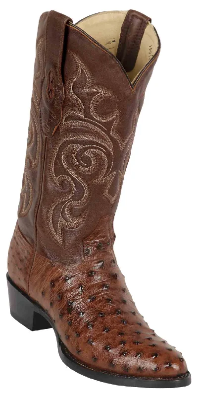 650360 LOS ALTOS BOOTS OSTRICH ROUND TOE KANGO