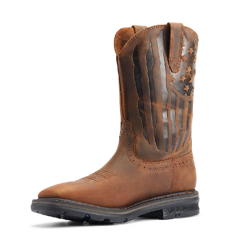 Ariat Shock Shield Patriot Western Boot