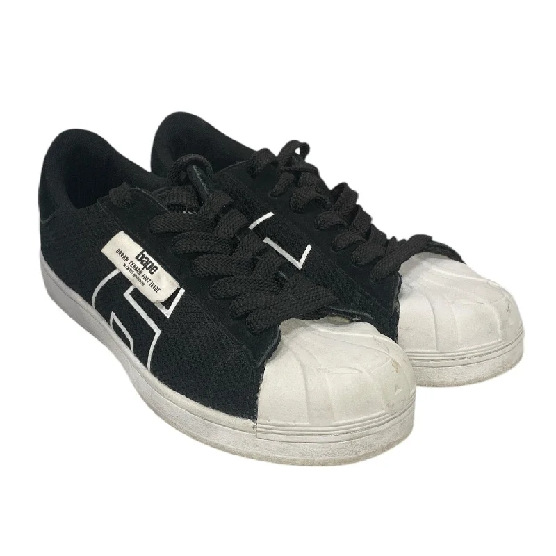 BAPE/Low-Sneakers/US 8.5/Nylon/BLK/