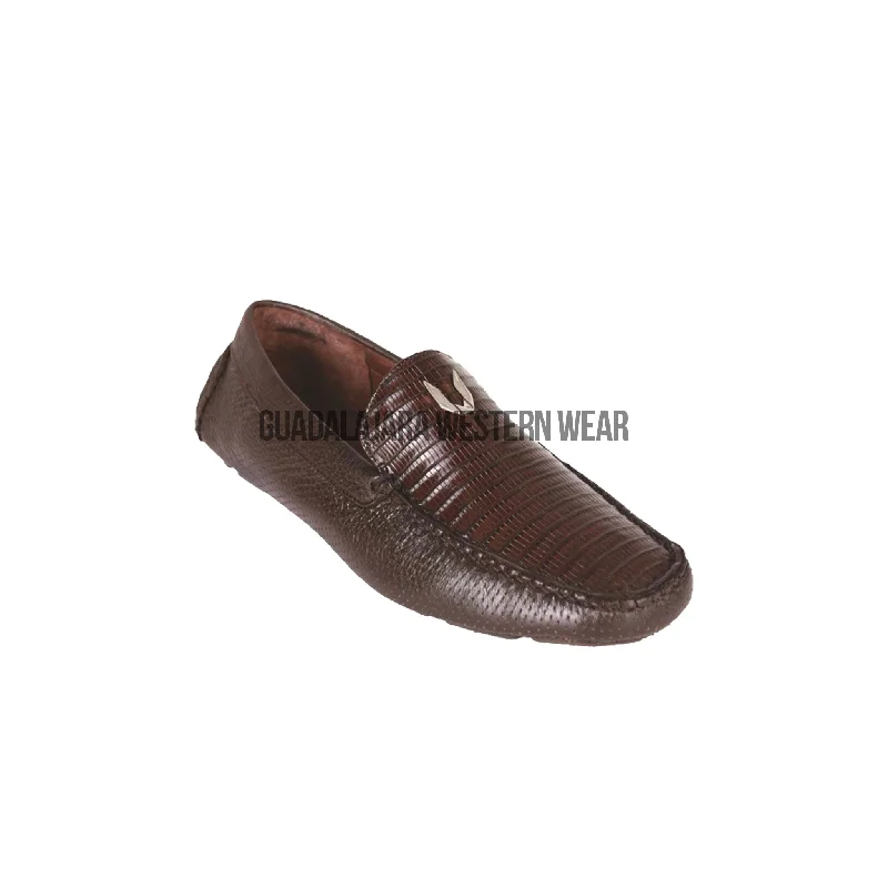 Vestigium Brown Teju Loafers