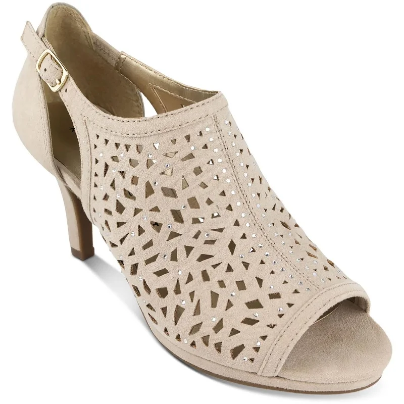 Karen Scott Womens Blayne Embellished Heels