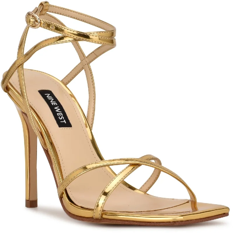 Nine West Womens Tidle  Ankle Strap Dressy Heels