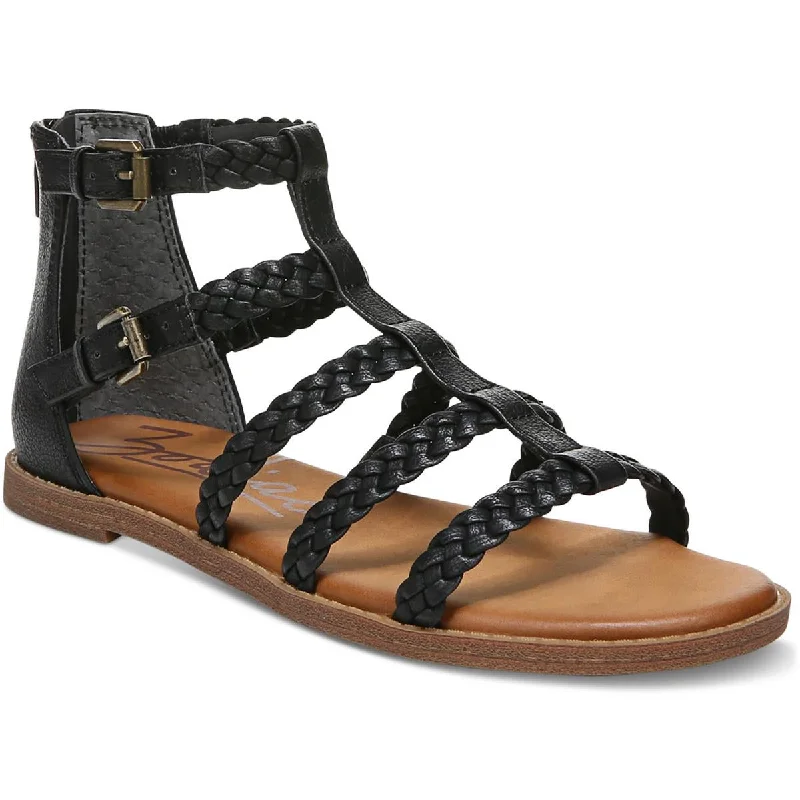 Zodiac Womens Camelia  Slip On Buckles Gladiator Sandals