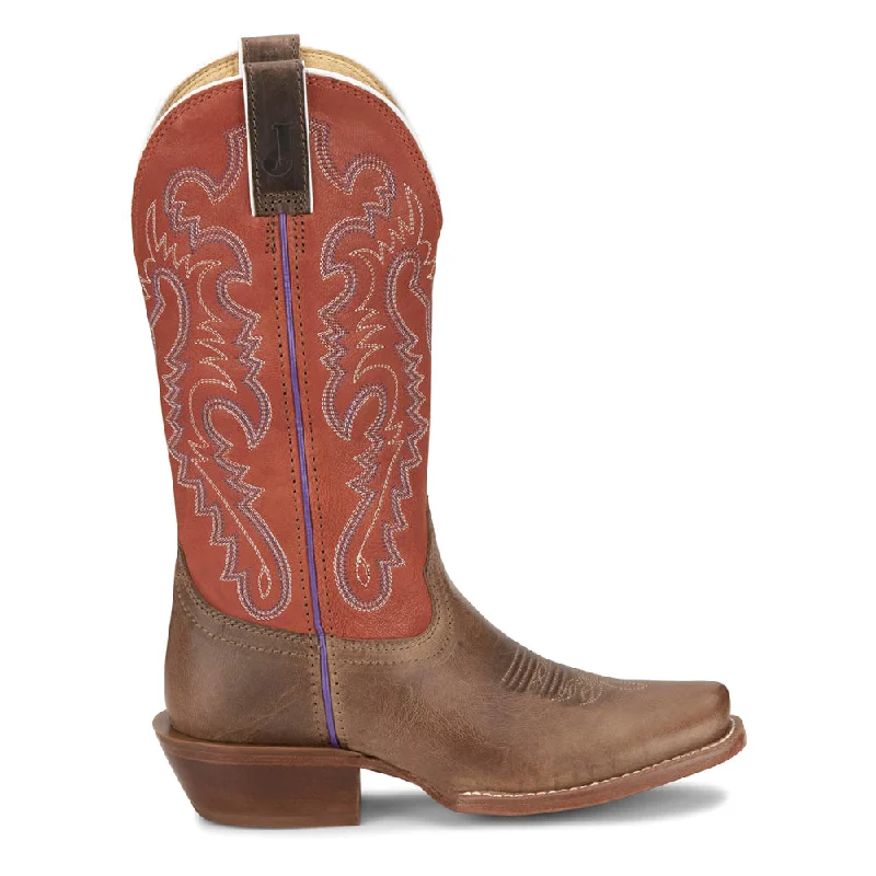 Breaking News Medium Square Toe Cowboy Boots