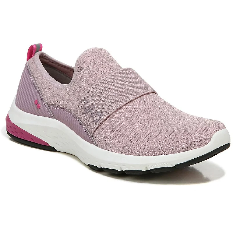 Bzees Womens Easy Going Lifestyle Walking Slip-On Sneakers