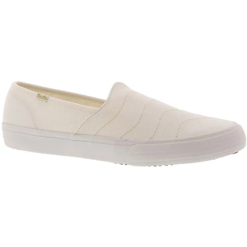 Keds Womens Double Decker Wave Lifestyle Round Toe Slip-On Sneakers