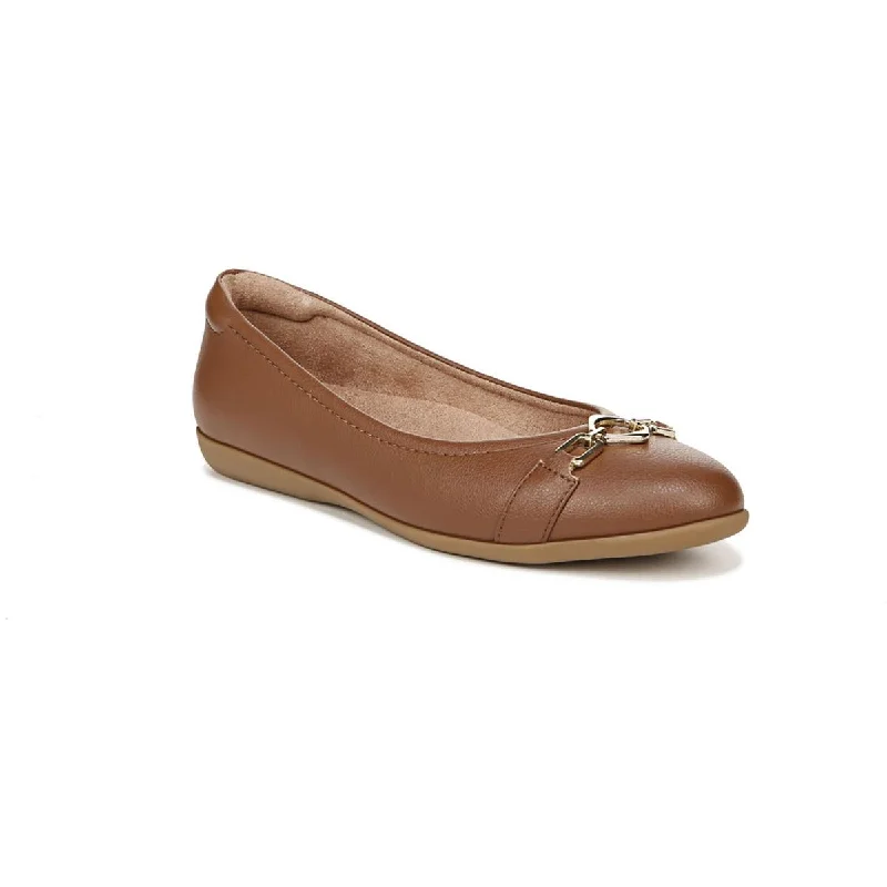 Naturalizer Womens Vivienne O Faux Leather Ballet Flats