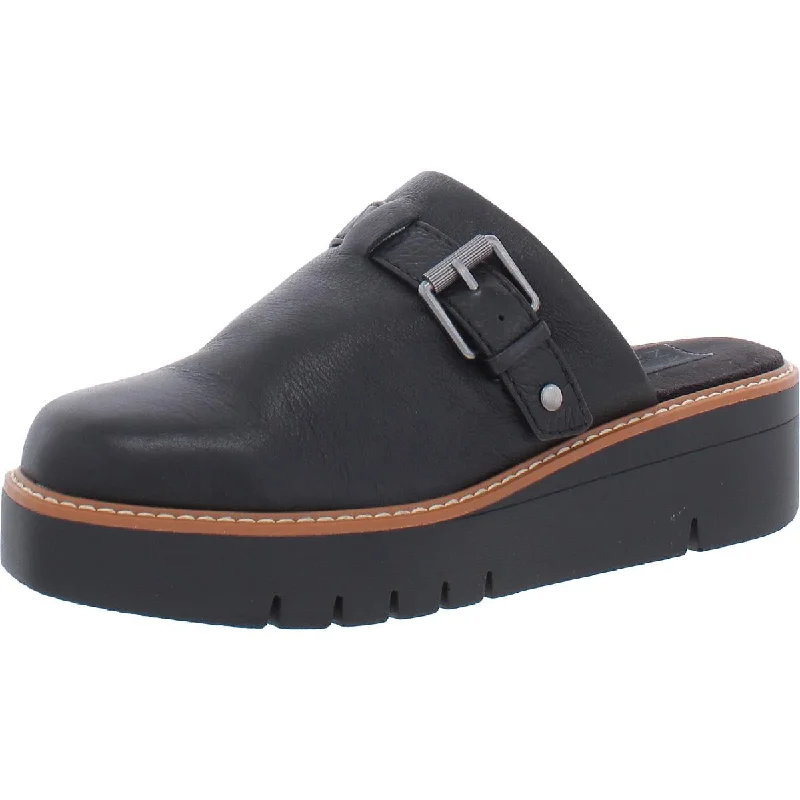 Naturalizer Womens Wayde Buckle Flatform Slip-On Shoes