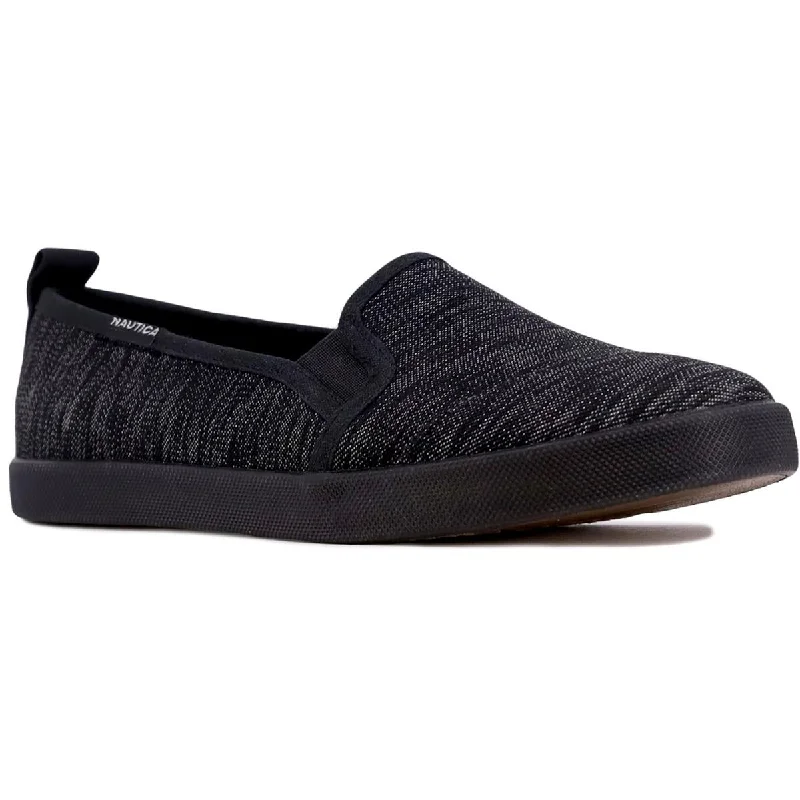 Nautica Womens Sunmast 2 Canvas Heathered Slip-On Shoes