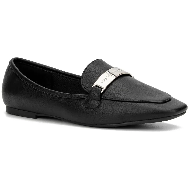 New York & Company Womens Harleigh Faux Leather Loafers