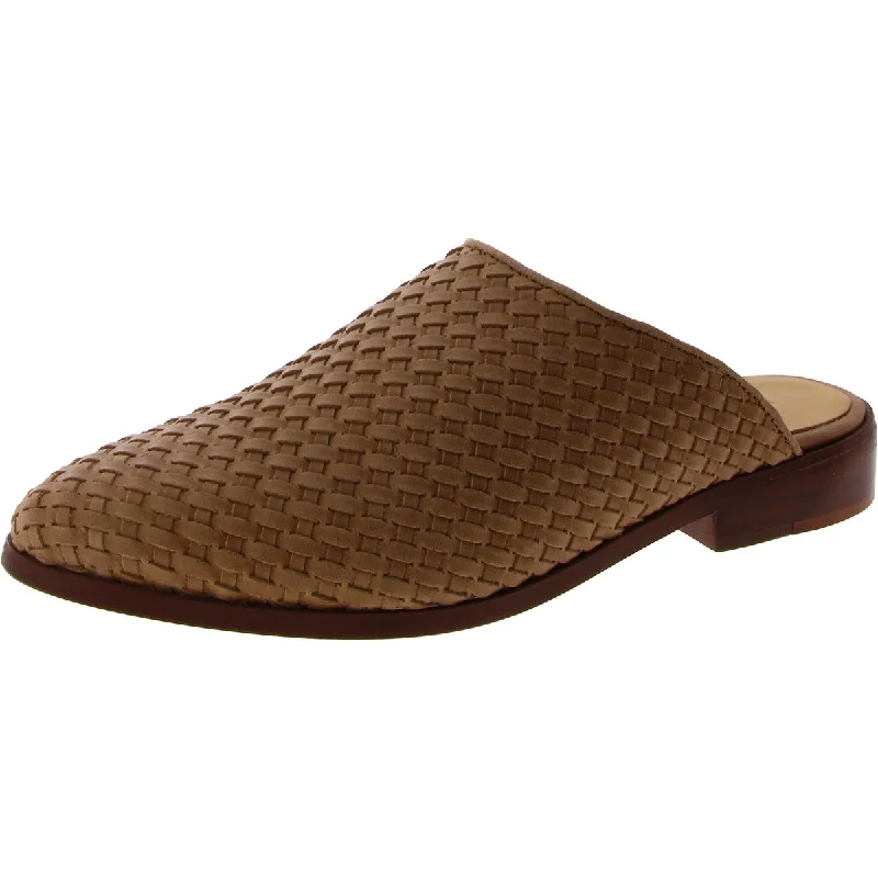 Nisolo Womens Ama Leather Woven Mules