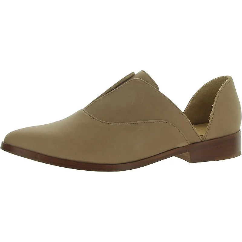 Nisolo Womens EMMA D'ORSAY OXFORD Leather Slip On D'Orsay