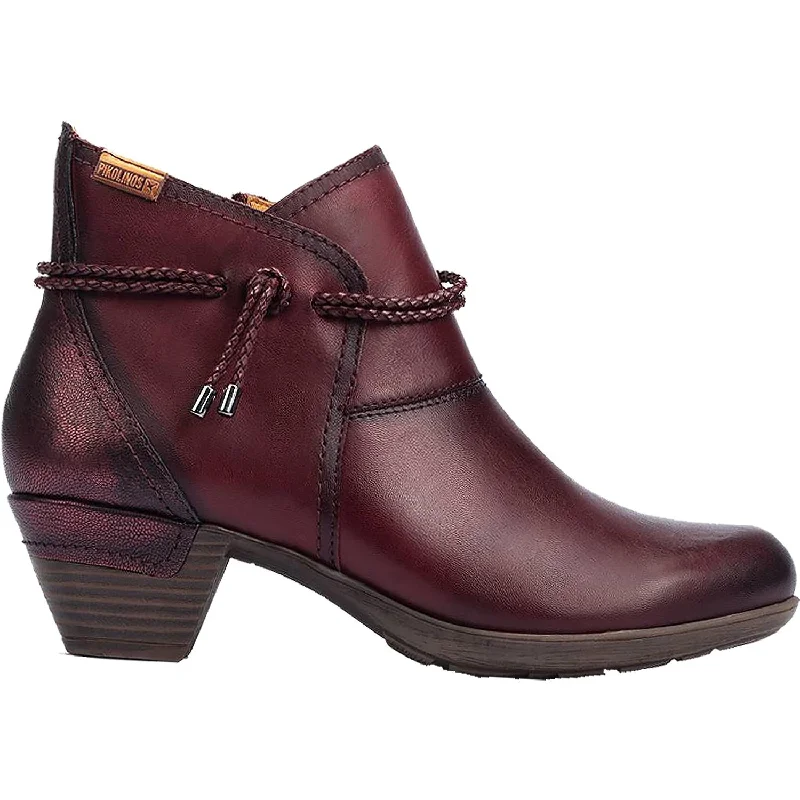 Women's Pikolinos Rotterdam 902-8775 Garnet Leather