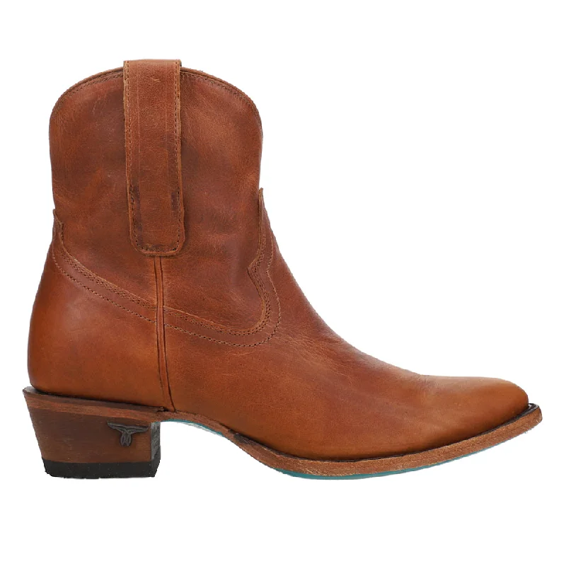 Plain Jane Round Toe Cowboy Booties