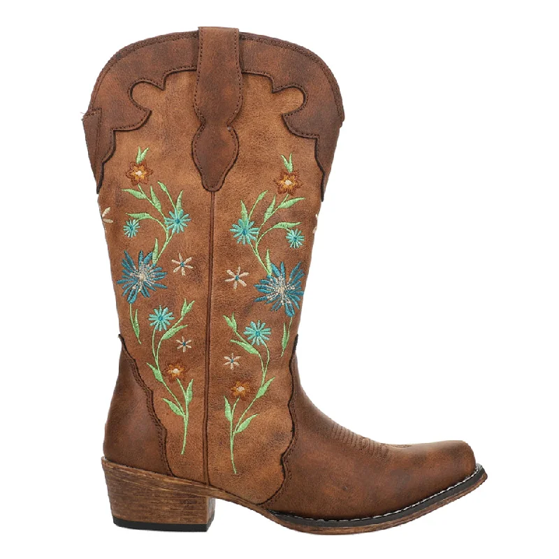 Riley Blossom Snip Toe Cowboy Boots