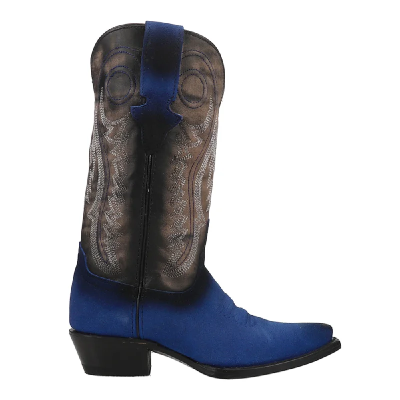 Roughrider Embroidered Snip Toe Cowboy Boots