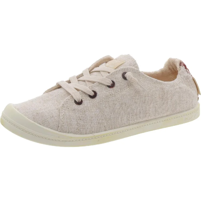 Roxy Womens Bayshore III Canvas Lace-Up Casual And Fashion Sneakers