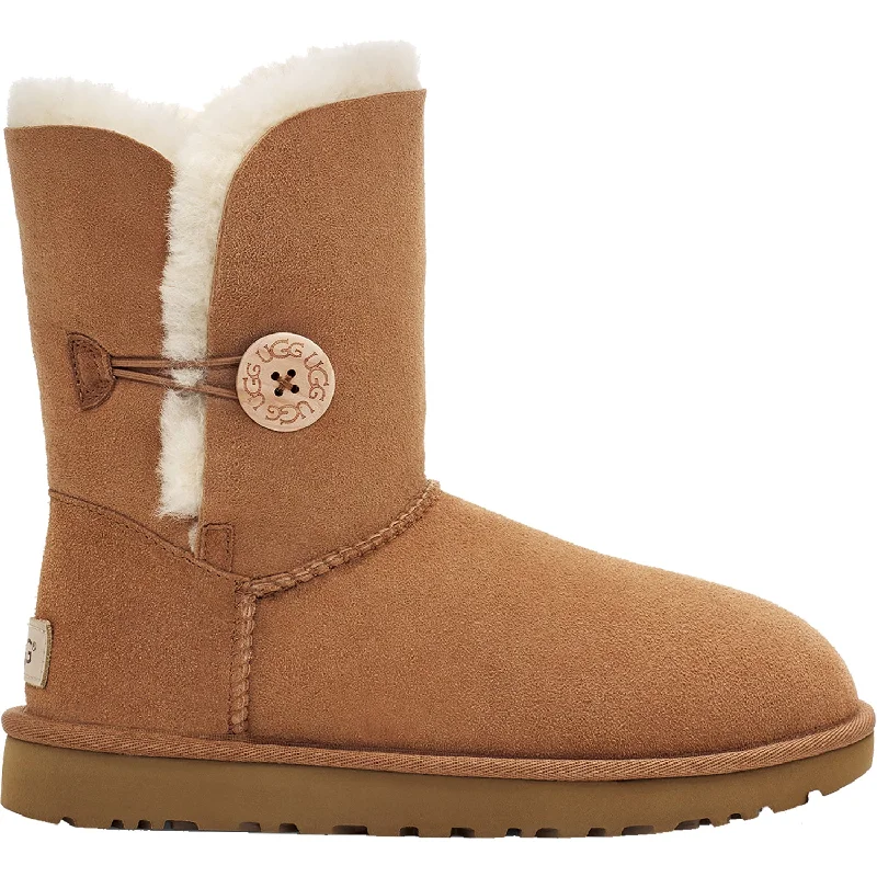 Women's UGG Bailey Button II Chestnut Sheepskin