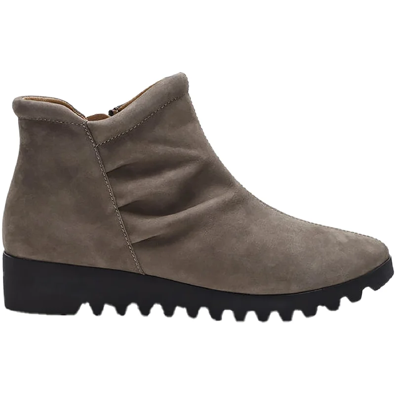 Women's Aetrex Zoey Dark Taupe Nubuck