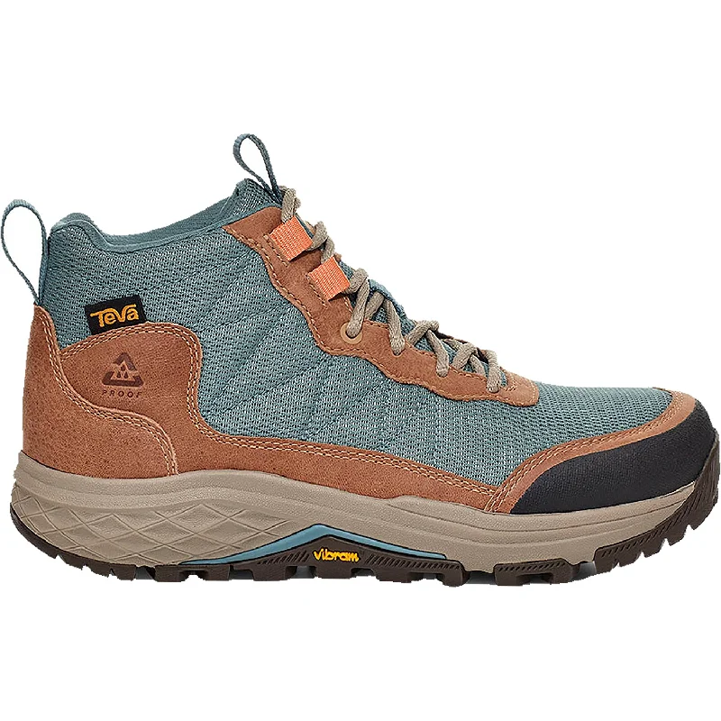 Women's Teva Ridgeview Mid RR Tan/Trooper Leather/Mesh