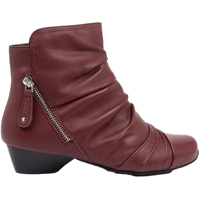 Women's Ziera Camryn XW Red Leather